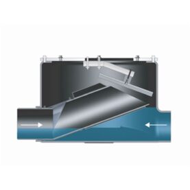 BAKVATTENBRUNN WABACK 110 MM 2SLÄTÄNDA SVART WAPRO