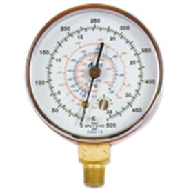 MANOMETER HP 80MM OLJEFYLLD