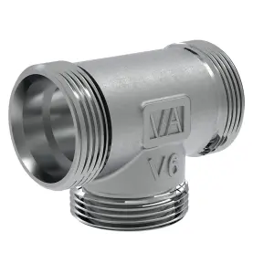 T-SKRUVDEL DY22 KLÄMRING TAPPVATTEN/VÄRME/KYLA KROM VATETTE