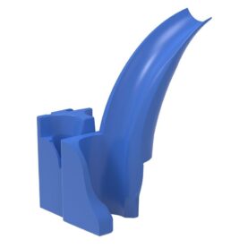 BOCKSTÖD DY20/25 FÖR BOCKNING AV MEDIARÖR DY20 BLÅ VATETTE