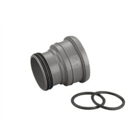 ERSÄTTNINGSMUFF 110 MM SPETSÄNDA X MUFF 20 STK PER FRP GRÅ WAFIX