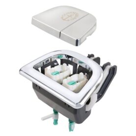 KNAPPHUS LÅG DUO, KROM GBG