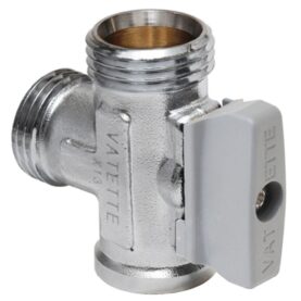 BADRUMSFÖRDELARE 15 MM 1-RÖR MED KULVENTIL VATETTE