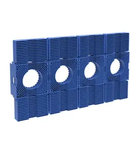 MONTAGEPLATTA 4 X C/C60 MM 140X240 MM (4 ST 60X140 MM) FÖR VATETTE BOCKFIXTUR V6 BLÅ VATETTE