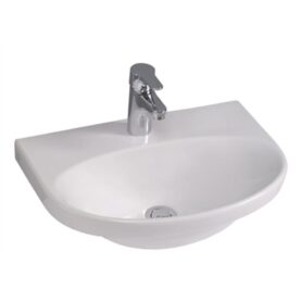 TVÄTTSTÄLL 5550 NAUTIC VIT UTAN BRÄDDAVLOPPSHÅL 500X380 MM GBG