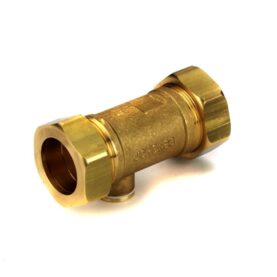 DN22 BACKVENTIL MED KLÄMKOPPLING