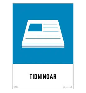 MILJÖDEKAL TIDNINGAR 148X210 MM