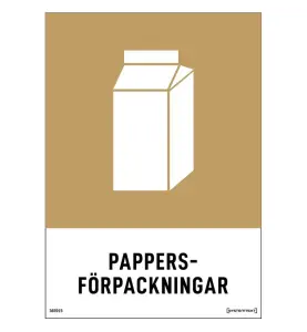 MILJÖDEKAL PAPPERSFÖRPACKNINGAR 148X210 MM