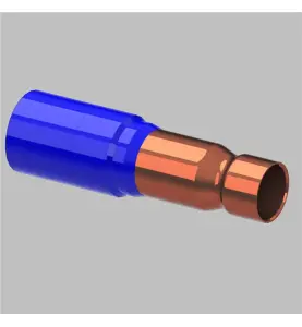 RAK ÖVERGÅNG 42,4MM X DY35MM SVETS X LÖDNING FJÄRRVÄRMEKULVERT SVETS X SLÄTÄNDA