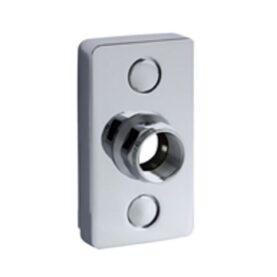 VÄGGBRICKA ENKEL DESIGN LINE G15-Ø12/15 CU FÖRKROMAD TRIO