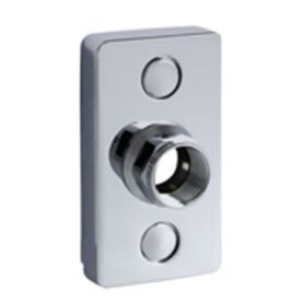 VÄGGBRICKA ENKEL DESIGN LINE, G15-Ø15 PEX, FÖRKROMAD TRIO