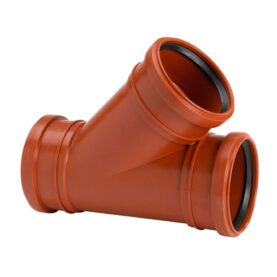 PP-MARKGRENRÖR 3MUFF 160/110X45 GRADER