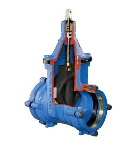 SLUSSVENTIL HAWLE 4040E3 DN250/250 BELOS