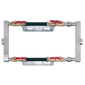 VATTENMÄTARKONSOL PARALLELL 225-1B G32 FÖR 2 X 190-220 MM MÄTARE, INVÄNDIG GÄNGA