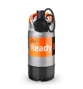 LÄNSPUMP READY 8 NV 50MM/G50 440X184MM (HXB) 230V 0,75KW 4,2A SLANGSTOS/UTV. GÄNGA/NIVÅVIPPA FLYGT