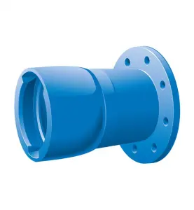 FLÄNSMUFF DN300 L=150 MM FLÄNSBORRNING PN10 FÖR VATTEN/AVLOPP BLÅ VRS-SYSTEM