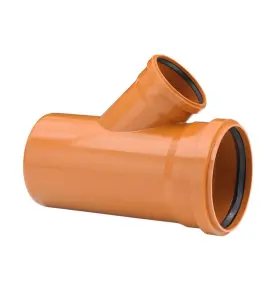 PVC-MARKGRENRÖR 250X160X45 GRADER