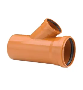 GRENRÖR MARK PVC 315/200X45°