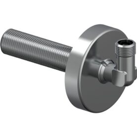 VINKELNIPPEL AQUA PLUS UTV G15XG10 MED TÄCKBRICKA FÖRKROMAD UPONOR