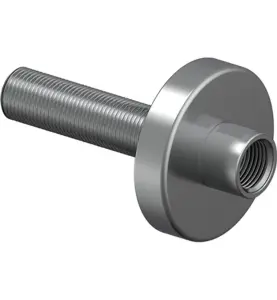 NIPPEL AQUA PLUS UTV-INV G15 MED TÄCKBRICKA FÖRKROMAD UPONOR
