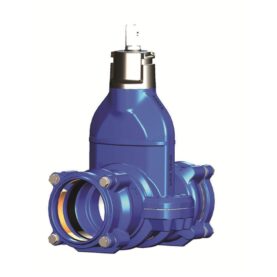 SLUSSVENTIL 719 AQ DN100/110PE, PVC ULEFOS