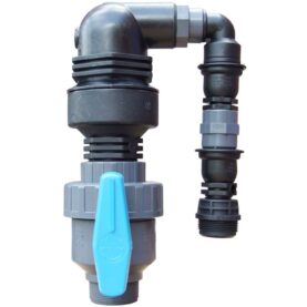 AVLUFTNINGSVENTIL MED KULVENTIL & SÄKERHETSSNORKEL ULEFOS