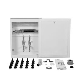 VATTENMÄTARSKÅP 700X550X120 MM (HXBXD) INBYGGNADSSKÅP VIT RAL9010 MULTIPEX ROTH