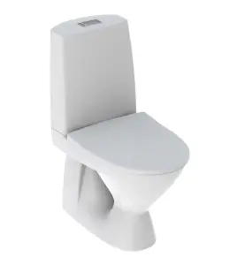 WC PALA S-LÅS 2/4L LIM MJUKSITS IFÖCLEAN