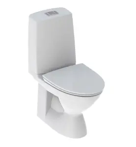 WC VINTA S-LÅS 2/4L LIM RIMFREE MJUKSITS IFÖCLEAN