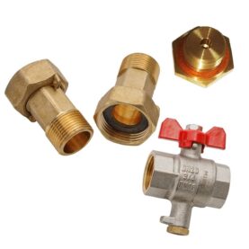 INSTALLATIONSSATS MONTAGE E3/E4 DN20 MED KOPPLINGAR AMBIDUCTOR