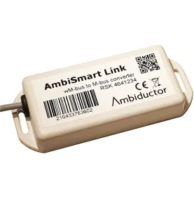WM-BUS TILL M-BUS-OMVANDLARE AMBISMART LINK AMBIDUCTOR