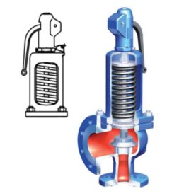 SÄKERHETSVENTIL ARI 25.902-100/150 ÖPT 10 BAR SEGJÄRNSFLÄNS