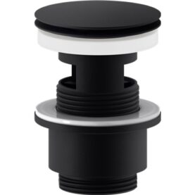 PUSH DOWN-VENTIL MATT SVART MORA/FMM