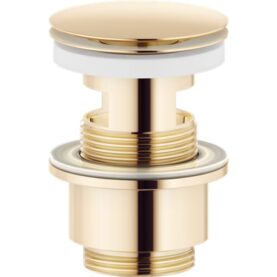 PUSH DOWN-VENTIL POLERAD MÄSSING MORA/FMM