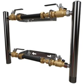 VATTENMÄTARKONSOL LK PVK 2-190-220 G32/G25 UTVÄNDIG GÄNGA/INVÄNDIG GÄNGA ROSTFRI/MÄSSING LK