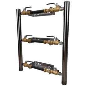 VATTENMÄTARKONSOL LK PVK 3-190 G40/G32 UTVÄNDIG GÄNGA/INVÄNDIG GÄNGA ROSTFRI/MÄSSING LK