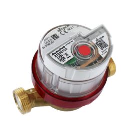 VARMVATTENMÄTARE DOMOJET 20/130 Q3:4 WM-BUS G25 (DN20, G1") BL=130 MM T90 MÄSSING SENSUS