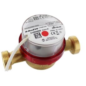 VARMVATTENMÄTARE DOMOJET 20/130 Q3:4 M-BUS G25 (DN20, G1") BL=130 MM T90 MÄSSING SENSUS