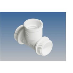 T-RÖR 2 X 3/4 X EUROCONE VIT HENCO