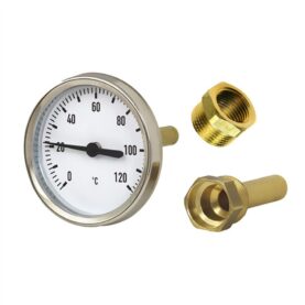 TERMOMETER 0-120°C 3/4"