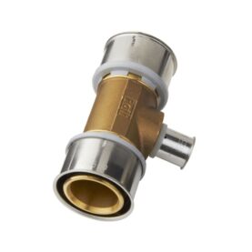 T-RÖR MS 50X20X50 MM 3MUFF MÄSSING/ROSTFRI ROTH