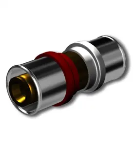 ÖVERGÅNGSKOPPLING 25X3,5 MM X 25X2,5 MM 2MUFF FÖRNICKLAD LK