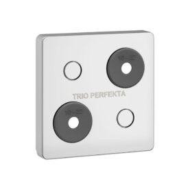 TÄCKBRICKA 60-40CC DESIGN LINE Ø10-22MM FÖRKROMAD TRIO