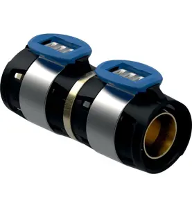 ÖVERGÅNGSKOPPLING 16 MM ÖVERGÅNG TILL MEPLA GULMETALL FLOWFIT GEBERIT