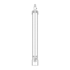 INBYGGNADSGARNITYR HAWLE NR 9010 FAST 100X2 METER BELOS