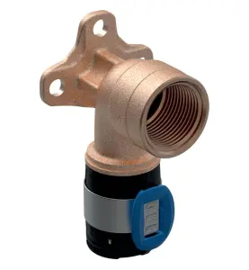 ANSLUTNINGSVINKEL 16XRP10 LÄNGD=3,6 CM GULMETALL FLOWFIT GEBERIT