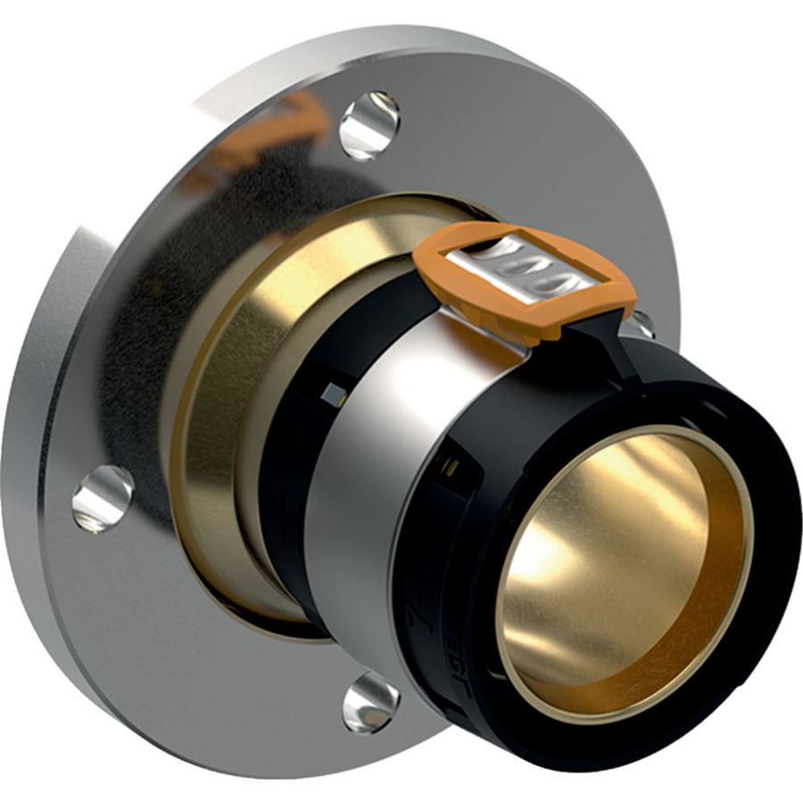 FLÄNS 75 MM PN6 GULMETALL FLOWFIT GEBERIT