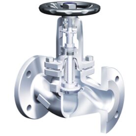 KÄGELVENTIL ARI 100 PN40 1.4408 FLÄNS