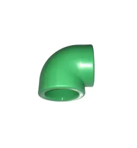 VINKEL GREEN PIPE 20 MM X 90° 2MUFF GRÖN
