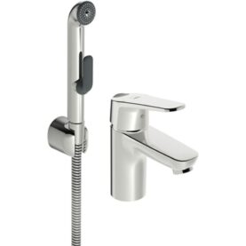 TVÄTTSTÄLLSBLANDARE VEGA MED HANDDUSCH, FLÖDE/TEMPSPÄRR ORAS